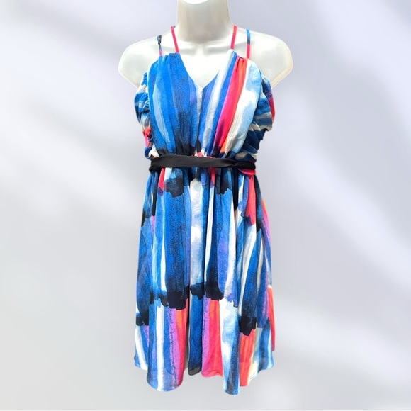 Candie's Dresses & Skirts - Candie’s Blue/Multicolor Dress XL